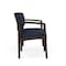Lesro 2 Seat Tandem Seating W/ No Center Arm, 44 in W 26 in L 31.5 in H, Lenox Series LW2101 - alternate 3